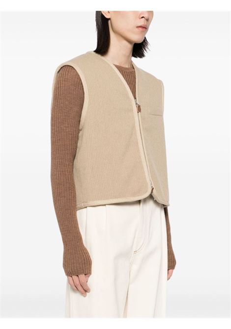 Gilet Sand Dune Jumbo Bedford in beige Our Legacy - uomo OUR LEGACY | M4241TSBG